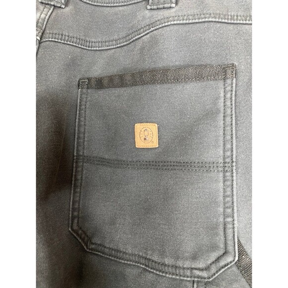 Coleman Fleece Lined Work Pants Men’s 34x32 Black Gray Outdoor Winter Utility - Picture 4 of 7